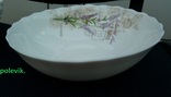 Суповые стекло керамические тарелки 6 шт, фото №3