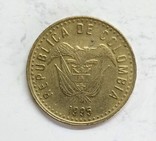 Колумбия 100 песо 1995, фото №3