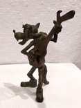 Бронзовая статуэтка Нимор " Волк из Ну погоди "- бронза, латунь., фото №9