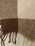 Шерстяной теплый платок 120 см., фото №6