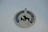 Медаль или жетон. Кинологическое общество Украины. Собака, фото №2