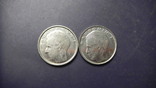 1 франк Бельгія 1989 (два різновиди), фото №3