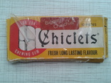 Упаковка от жвачки Adams Chiclets 1985 год, фото №3
