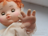 Кукла. ссср. туловище и ноги - пластмасса. голова и руки - резина, фото №6