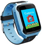 Детские умные часы Smart Baby Watch Q65/G900A/Q528/Q529/Q150/iQ600/T7 синие, фото №2