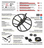 Катушка NEL Big 15"х17"для Teknetics Omega/Gamma/Delta/Alpha, фото №12