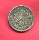 Германия 1/2 марки 1915 ,,А,,, фото №3