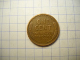 США, 1 цент 1952 г. (D), фото №3