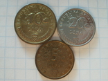 3 монеты Хорватии., фото №2