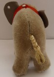Слоник слон Steiff Штайфф без кнопки у вусі солома, фото №5