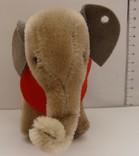 Слоник слон Steiff Штайфф без кнопки у вусі солома, фото №6