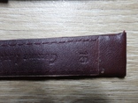 Кожаный ремешок для женских часов Бардовый (16 мм), фото №7