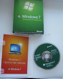 Оригинальный диск Windows 7, фото №5