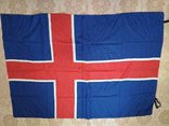 11. Флаг Исландия 94х132 см, новый, фото №2