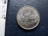 25  центов  1999  Нью Джерси   (Г.10.33)~, фото №4