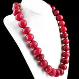 Ожерелье из крупных рубинов1600 карат, фото №3