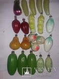 Елочные игрушки с СССР, овощи, деды морозы, фигурки., фото №6