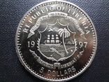 5 долларов 1997 Кенгуру  Либерия   (П.4.6)~, фото №3