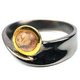 Кольцо с натуральным турмалином, фото №2