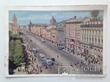 Почтовая карточка 1963  Ленинград Невский проспект подписана, фото №2