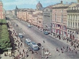 Почтовая карточка 1963  Ленинград Невский проспект подписана, фото №4