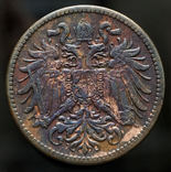 Австрия 2 геллера 1912, фото №3
