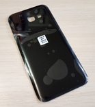Задняя крышка Samsung A520 Galaxy A5 (2017) черная с проклейкой, фото №2