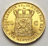 10 гульденов 1839 года. Нидерланды., фото №2