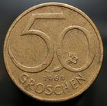 Австрия, 50 грошей 1964, фото №2
