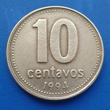 10 сентаво 1994 року Аргентина, фото №7