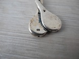Кулон подвеска тенисные ракетки ( серебро 925пр), фото №4