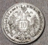 10 крейцерів 1872р Франц Йосиф І, фото №2