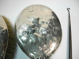 Старинный Дамский Набор Англия ( серебро 925 пр , вес серебра ок 400 гр), фото №7