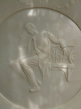 Сувенирная тарелка ” А.С.Пушкин 1799 - 1949гг.”, фото №3