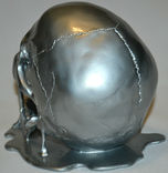 Тающий алюминиевый череп., фото №6