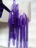 Ручка масляная Фиолетовая СR503 50шт, photo number 4