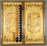 Backgammon, ręczna robota. (Duże), numer zdjęcia 7