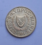Кипр 2 цента 1994, фото №3