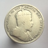 Канада 25 центов (центів) 1910 г., фото №3