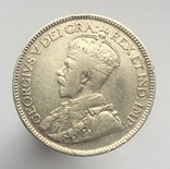 Канада 25 центов (центів) 1912 г., фото №3