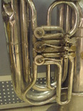 Музыкальный инструмент труба большая, фото №4