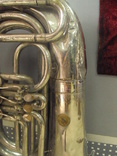 Музыкальный инструмент труба большая, фото №5