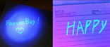 Ультрафиолетовый маркер с фонариком УФ. Невидимый., фото №5