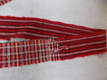 Покутський тканий вовняний пояс-крайка кін.19 ст., фото №6