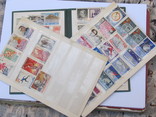 Лот марок СРСР та інших країн 75 шт. в кляйсері, чисті та гашені, окремі з наклейками, фото №2