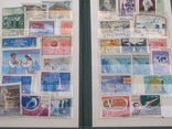 Лот марок СРСР та інших країн 75 шт. в кляйсері, чисті та гашені, окремі з наклейками, фото №3