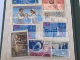 Лот марок СРСР та інших країн 75 шт. в кляйсері, чисті та гашені, окремі з наклейками, фото №5