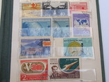 Лот марок СРСР та інших країн 75 шт. в кляйсері, чисті та гашені, окремі з наклейками, фото №7