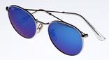 Солнцезащитные очки Ray Ban 6002. Синие, фото №6