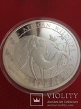 Монета сереброСлоны Сомали 1000 шиллингов 10 унций 999,9 серебро, фото №4